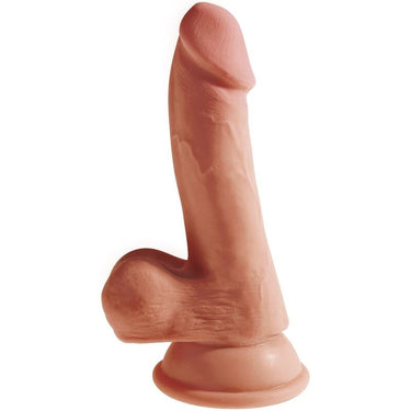 Dildo Realistico King Cock Plus Triple Density con Ventosa Potente
